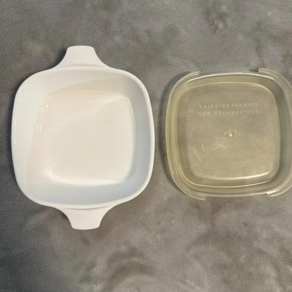 Vintage CorningWare Blue Cornflower P-41 Petite Pan w/‎ Lid Corning